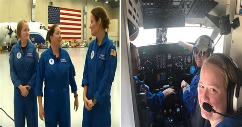 Women Hurricane Hunters: First all-female crew flies into Hurricane ...