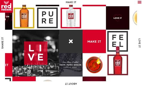 Red Square Vodka - CSS Design Awards