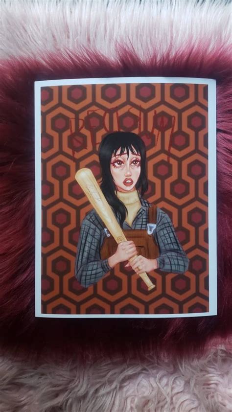 The Shining Wendy Torrance ART PRINT// Pattern With Jack - Etsy