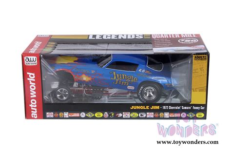 1972 Jungle Jimchevy Camaro NHRA Funny Car by Auto World Legends 1/18 ...