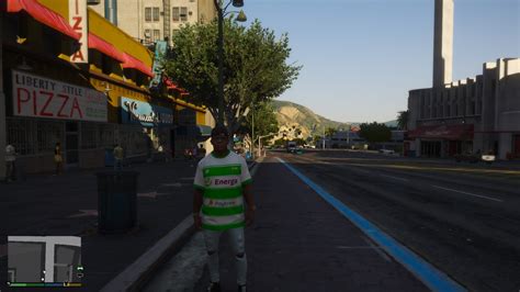 Lechia Gdańsk Home/Away Jersey for Franklin - GTA5-Mods.com