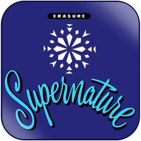 Erasure Supernature Album Cover Sticker