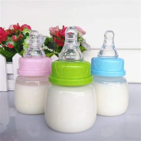 100% Brand New Infant Baby 0 18 Months Feeder 60ML PP Nursing Juice Milk Mini Hardness Bottle-in ...