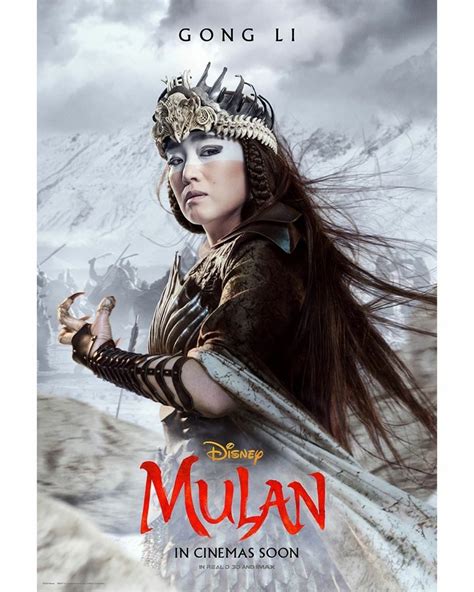 Gong Li New Upcoming Movie, title 'Mulan' New Poster #Mulan #Gongli #Movieposter | Mulan 2020 ...