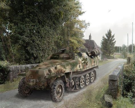 Sdkfz 251 Ausf D, Normandy 1944 , , HitoriKyo - CGSociety | Wwii ...