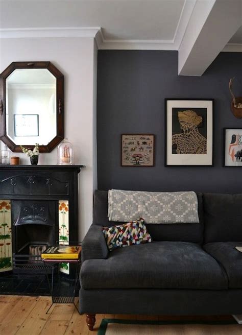 Charcoal Paint Colours: Tribecca Corner - Colour Candy | Living room paint, Dark living rooms ...