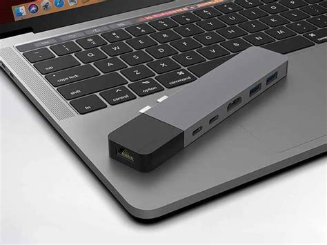 HyperDrive NET 6-In-2 USB-C Dock for MacBook Pro | Gadgetsin
