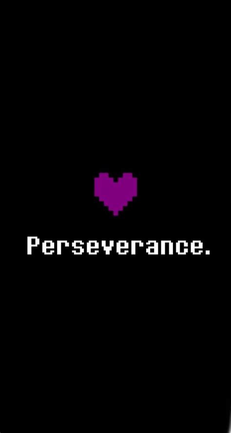 Perseverance. Undertale Background, Undertale Souls, Minecraft Tips ...