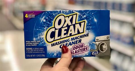 OxiClean Washing Machine Cleaner & Odor Blaster 8-Count Only $9 Shipped ...