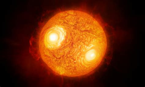 Antares is a supergiant star that would fill the Solar System beyond ...