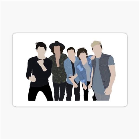 "One Direction Four Album Cover Sticker" Sticker for Sale by collection ...