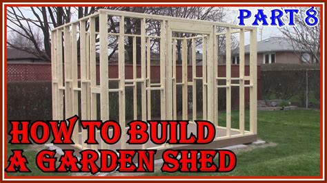 HOW TO BUILD A GARDEN SHED - EASY DIY PROJECT - YouTube