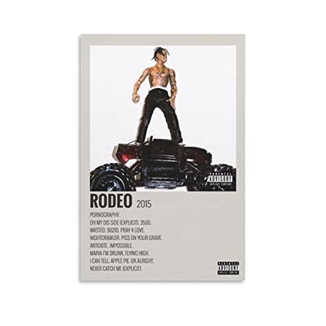 Best Travis Scott Rodeo Posters