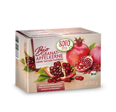 Organic Pomegranate Seeds – SOTO vegan and vegetarian organic specialties