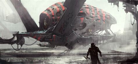 concept ships: Guardians of the Galaxy concept art by Atomhawk Design Ltd.