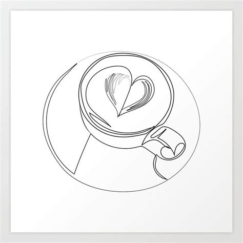 Art Prints & Printed Wall Decor | Society6 | Cappuccino art, Art prints, Inspiring art prints