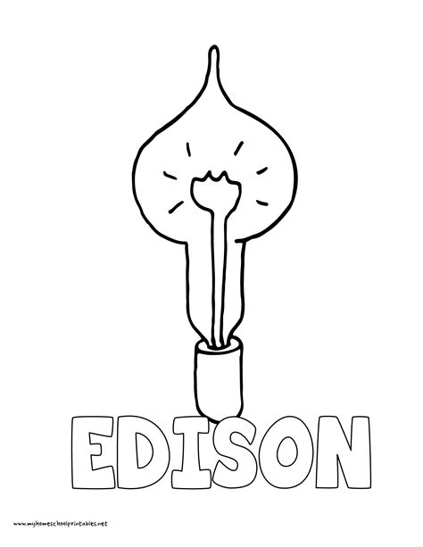 Thomas Edison Coloring Pages Zsksydny Coloring Pages | The Best Porn Website
