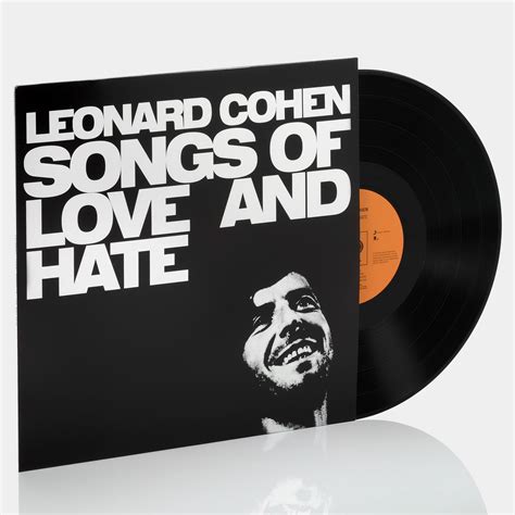 Leonard Cohen - Songs of Love and Hate LP Vinyl Record – Retrospekt