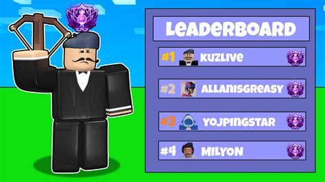 I Got Top 1 On RANKED The LEADERBOARD in Roblox Bedwars... - YouTube