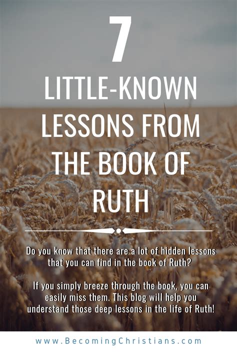 Free Printable Bible Study On Ruth