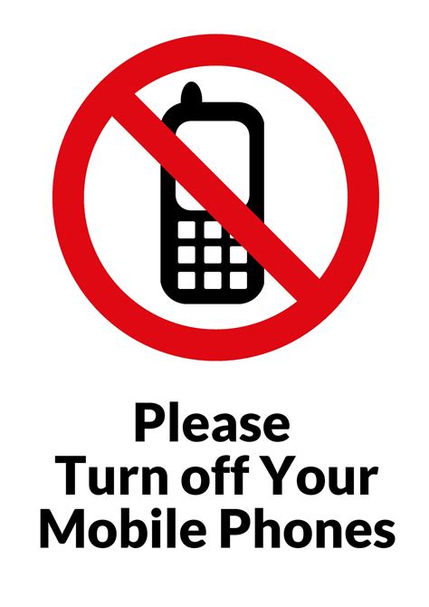 Please Turn Off Your Mobile Phones Free Stock Photo - Public Domain Pictures