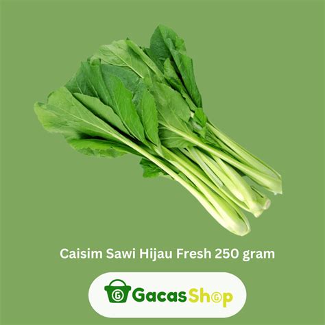 Caisim Sawi Hijau Fresh 250 gram - GacasShop