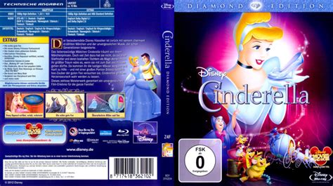 Cinderella Blu-Ray DVD Cover (1950) R2 German