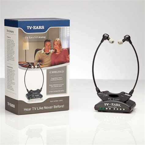 Amazon.com: TV Ears Original 11641 Wireless Voice Clarifying TV Headset ...