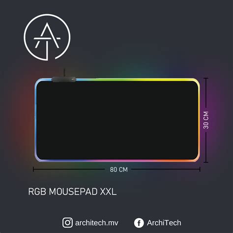 RGB Mousepad XXL - Gaming Mouse Pad | iBay