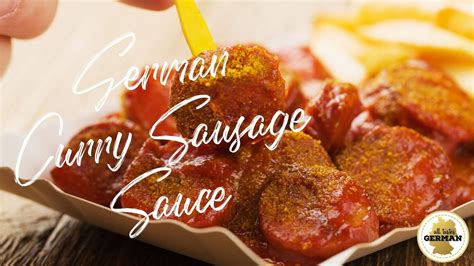 Currywurst Sauce - Authentic German Street Food - YouTube