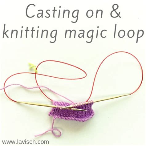 tutorial – casting on & knitting magic loop - La Visch Designs