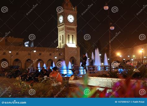 Night view of Erbil, Iraq editorial photography. Image of east - 147598167