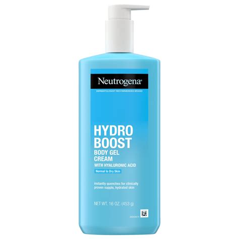 Save on Neutrogena Hydro Boost Body Gel Cream with Hyaluronic Acid Normal/Dry Skin Order Online ...