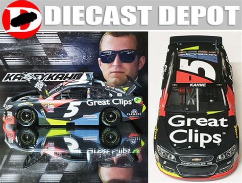 KASEY KAHNE 2016 GREAT CLIPS #5 CHEVY SS 1/24 ACTION