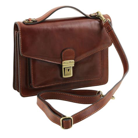 Brown Leather Purse Crossbody | semashow.com