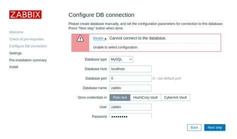 Help with zabbix installation. : r/zabbix