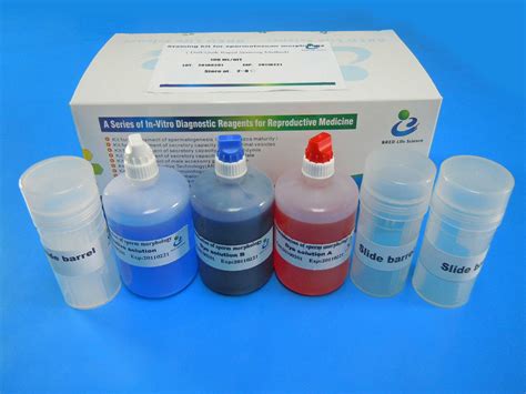 Simple Use Diff Quik Stain Kit For Spermatozoa Morphology 100ml/Kit