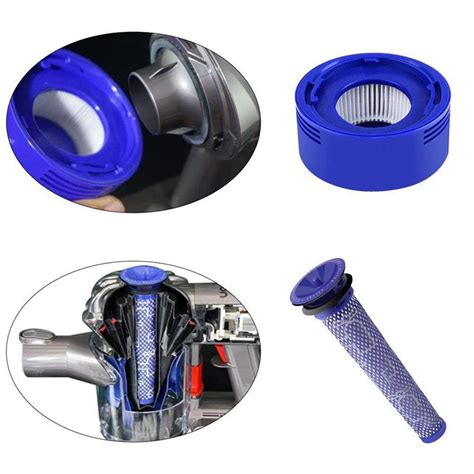 Post Motor HEPA Filters Replacement for Dyson V8 V7 Cordless Vacuum ...