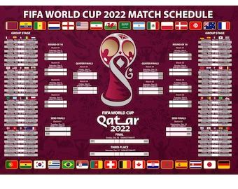 Fifa World Cup 2022 Match Schedule