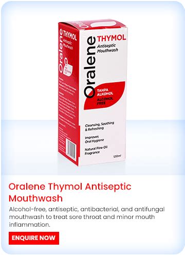 Thymol Mouthwash I Mild mouthwash for everyday use I Zenta Healthcare