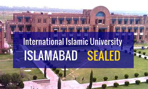 International Islamic University Islamabad Sealed - INCPak