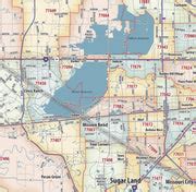 Greater Houston Metro Area Zip Code Map – American Map Store