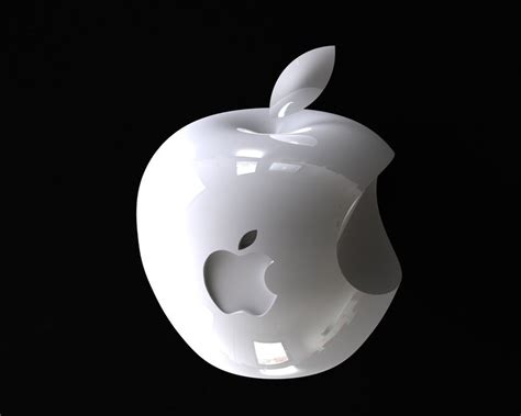 3d Логотип Apple – Telegraph