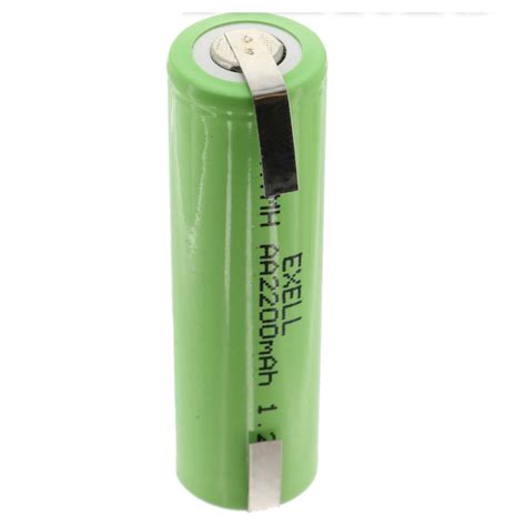 Exell 1.2V AA Size 2200mAh NiMH Rechargeable Battery w/ Tabs FAST USA SHIP - Walmart.com ...