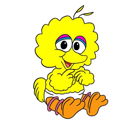 Baby Big Bird by mcdnalds2016 on DeviantArt