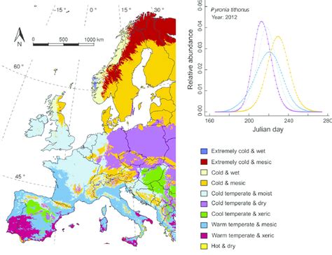 Climate regions across Europe as defined in Metzger et al. (2013) with... | Download Scientific ...