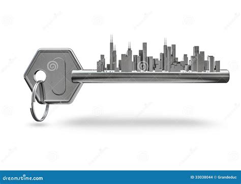 Key City Royalty-Free Stock Image | CartoonDealer.com #33038044