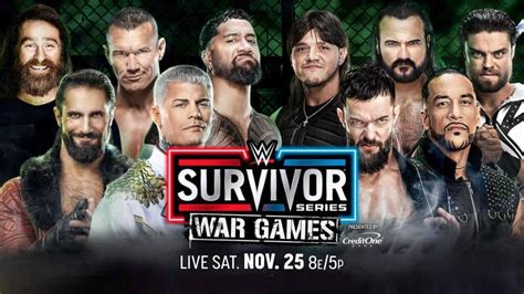 Cartel y Horarios WWE Survivor Series 2023