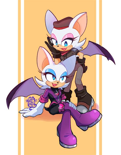 Rouge in Sonic Prime by uyenmiumilk on DeviantArt