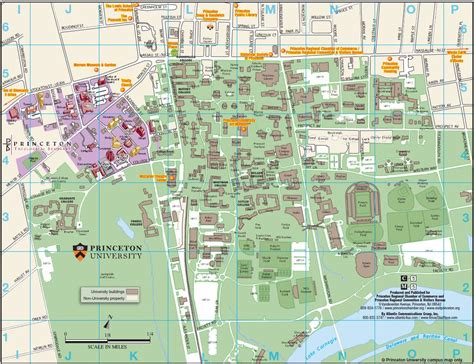 Princeton Campus Map ~ AFP CV